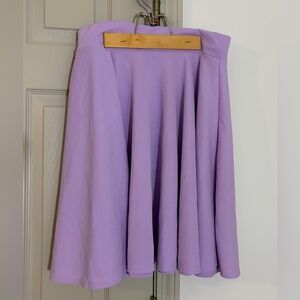 Elegant Lavender Women's Skirt